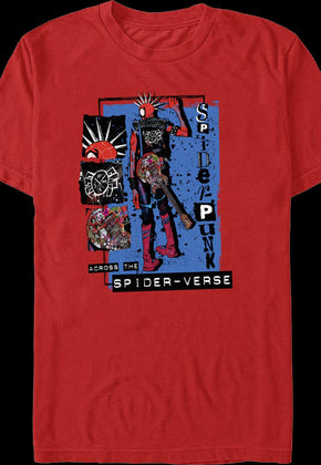 Spider-Punk Across The Spider-Verse Marvel Comics T-Shirt
