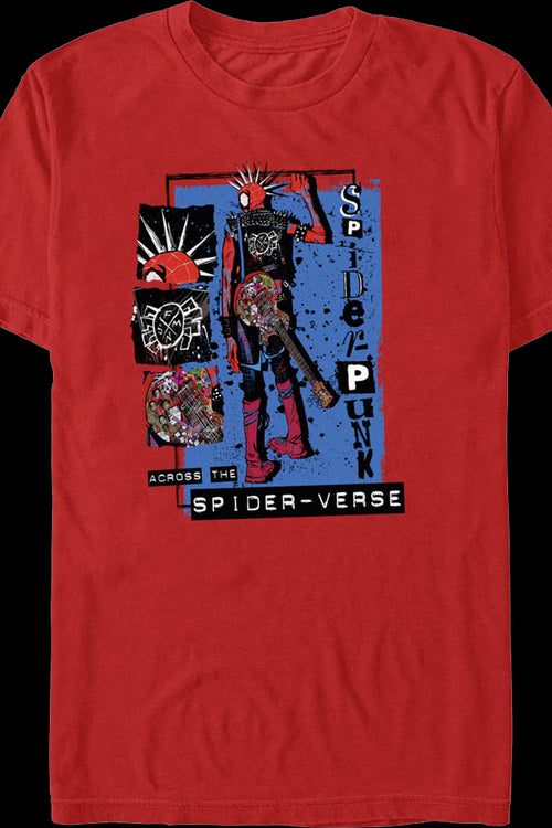 Spider-Punk Across The Spider-Verse Marvel Comics T-Shirtmain product image