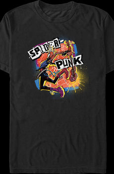 Spider-Punk Guitar Marvel Comics T-Shirt