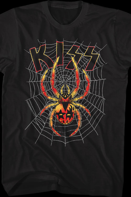 Spider Web KISS Shirtmain product image