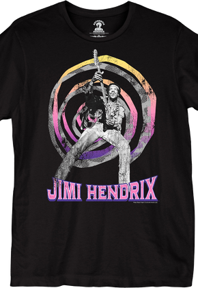 Spiraling Solo Jimi Hendrix T-Shirt