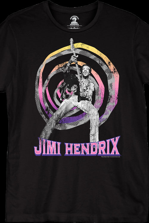 Spiraling Solo Jimi Hendrix T-Shirtmain product image