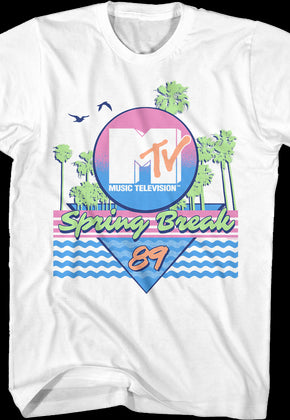 Spring Break '89 MTV Shirt