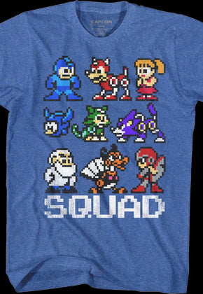 Squad Mega Man T-Shirt
