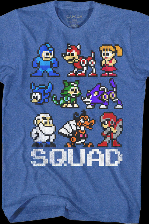 Squad Mega Man T-Shirtmain product image