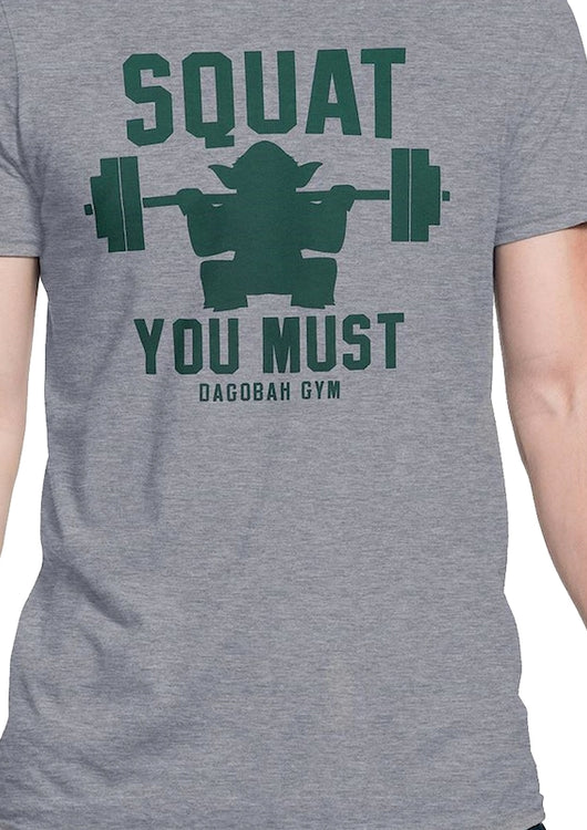 Squat You Must Star Wars T-Shirt - main product image
