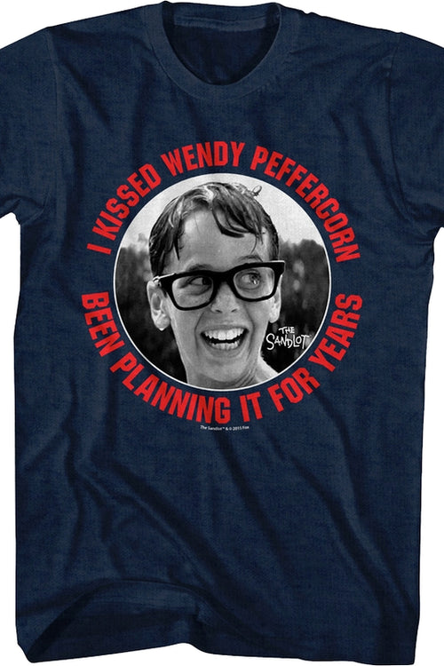 Squints I Kissed Wendy Peffercorn Sandlot T-Shirtmain product image