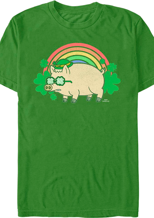 St. Plopper's Day Simpsons T-Shirt - main product image