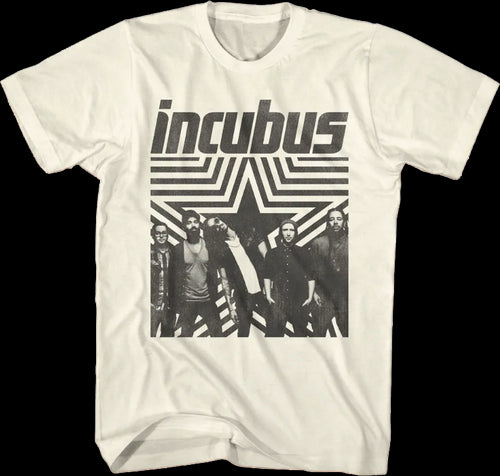 Star Background Incubus T-Shirtmain product image