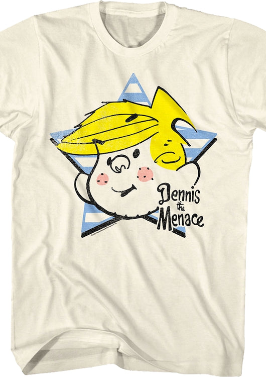 Star Head Shot Dennis The Menace T-Shirt - main product image