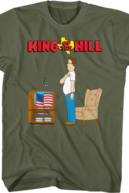 Star Spangled Banner King of the Hill T-Shirtmain product image