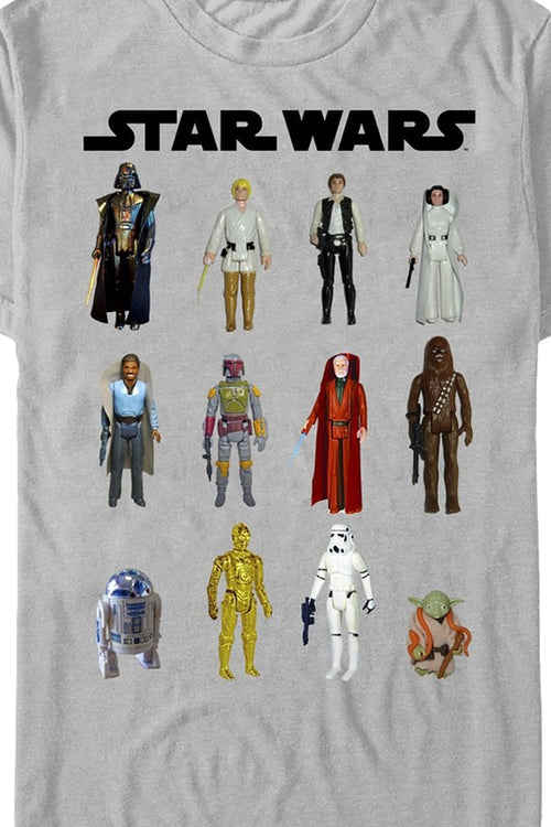 Star Wars Action Figures T-Shirtmain product image