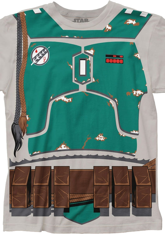 Star Wars Boba Fett Costume T-Shirt - main product image