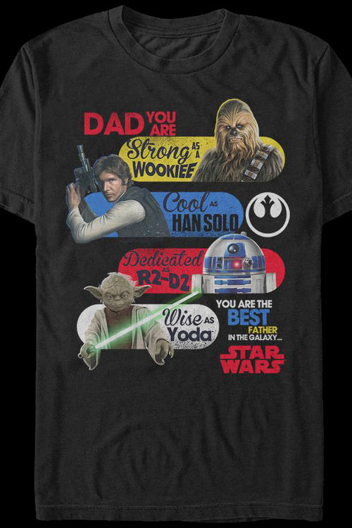 Star Wars Father's Day T-Shirtmain product image