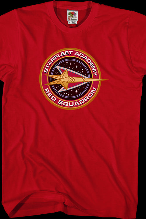 Starfleet Academy Red Squadron Star Trek T-Shirtmain product image