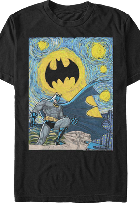 Starry Dark Knight Batman DC Comics T-Shit