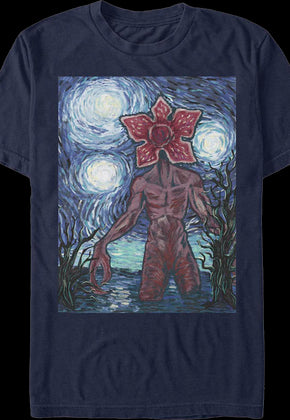 Starry Demogorgon Stranger Things T-Shirt