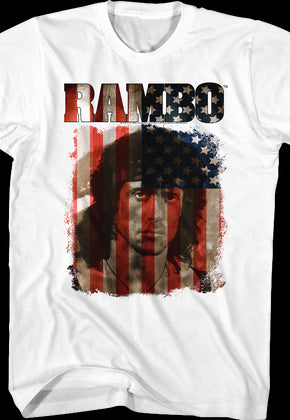 Stars and Stripes Rambo T-Shirt
