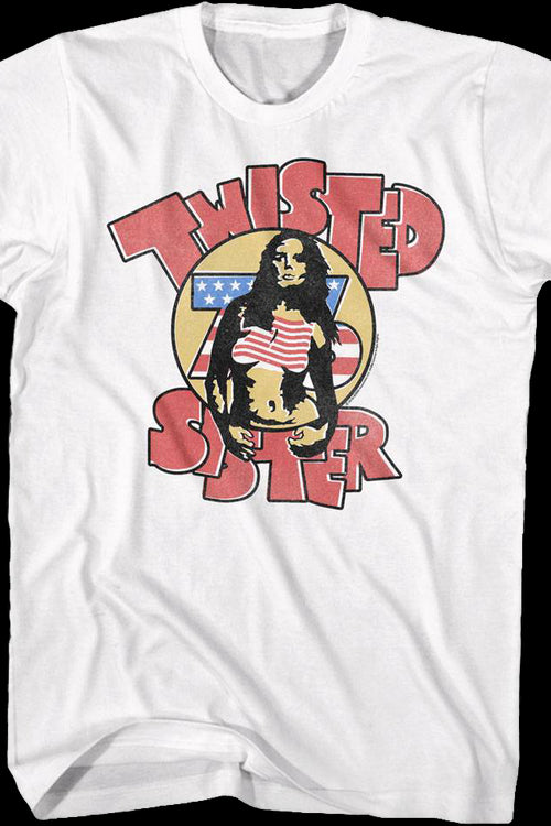 Stars and Stripes Twisted Sister T-Shirtmain product image