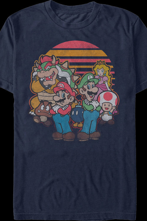 Stars of Super Mario Bros. T-Shirtmain product image