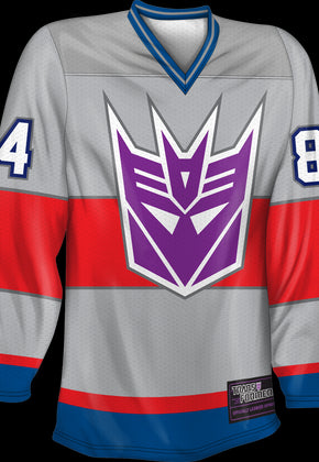 Starscream Decepticons Transformers Hockey Jersey