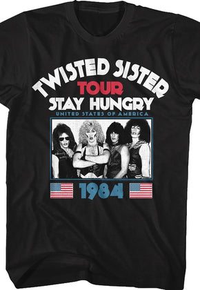 Stay Hungry Tour 1984 Twisted Sister T-Shirt