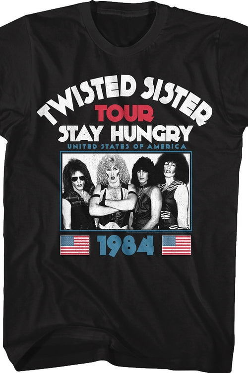Stay Hungry Tour 1984 Twisted Sister T-Shirtmain product image