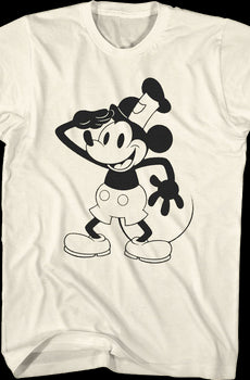 Steamboat Willie Salute Disney T-Shirt