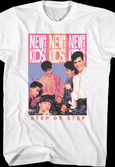 Step By Step New Kids On The Block T-Shirt