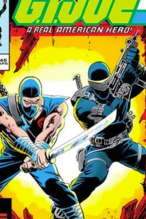 Storm Shadow And Snake Eyes GI Joe Framed Postermain product image