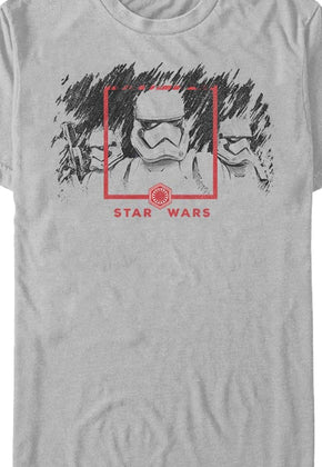 Stormtroopers Sketch Star Wars T-Shirt