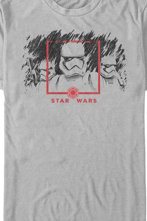 Stormtroopers Sketch Star Wars T-Shirtmain product image