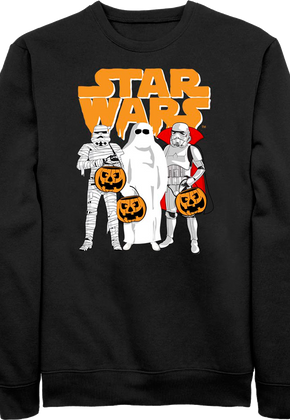 Stormtroopers Trick Or Treating Star Wars Sweatshirt