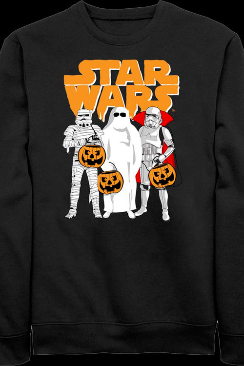 Stormtroopers Trick Or Treating Star Wars Sweatshirtmain product image