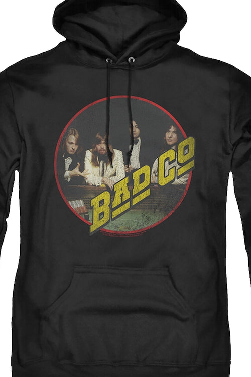 Straight Shooter Vinyl Jacket Sleeve Bad Company Hoodiemain product image
