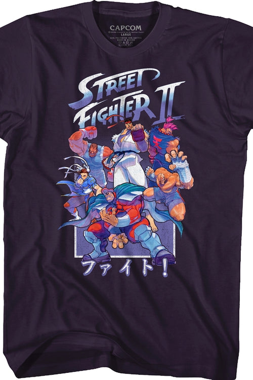 Street Fighter II Poster T-Shirtmain product image