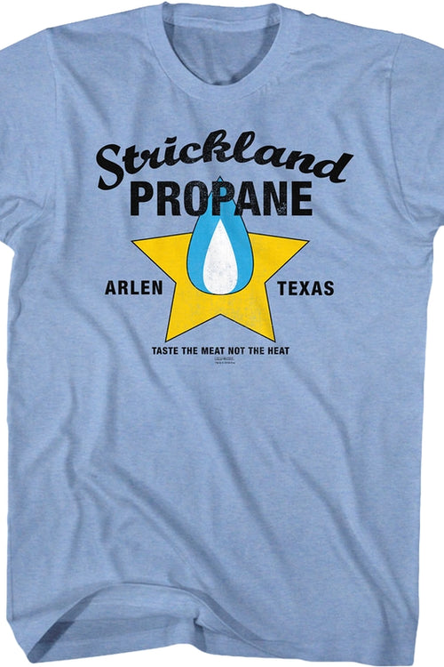 Blue Strickland Propane King of the Hill T-Shirtmain product image