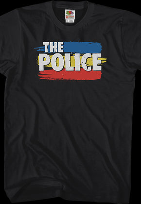 Stripe Logo The Police T-Shirt