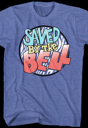 Striped Logo Saved By The Bell T-Shirt