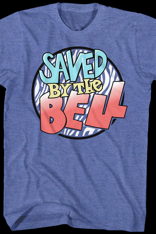 Striped Logo Saved By The Bell T-Shirtmain product image