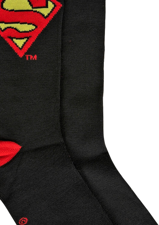 Stripes and Symbol Superman DC Comics Socks - main product image