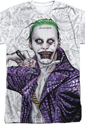 Suicide Squad Joker Sublimation T-Shirt