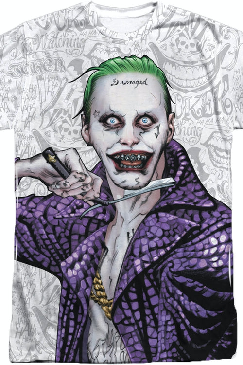 Suicide Squad Joker Sublimation T-Shirtmain product image