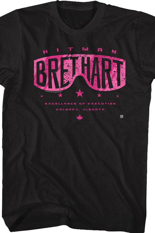 Sunglasses Bret Hitman Hart T-Shirtmain product image
