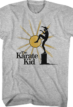 Sunlight Crane Kick Karate Kid T-Shirt