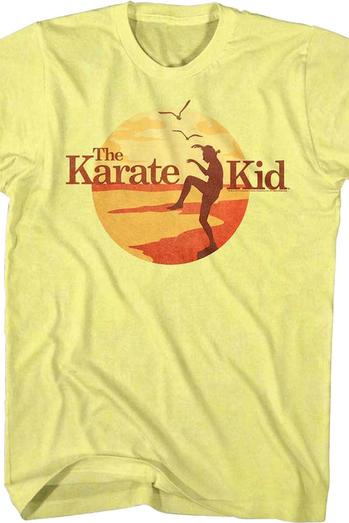 Sunset Crane Kick Karate Kid T-Shirtmain product image