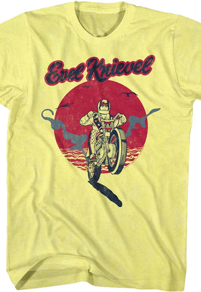 Sunset Stunt Evel Knievel T-Shirt