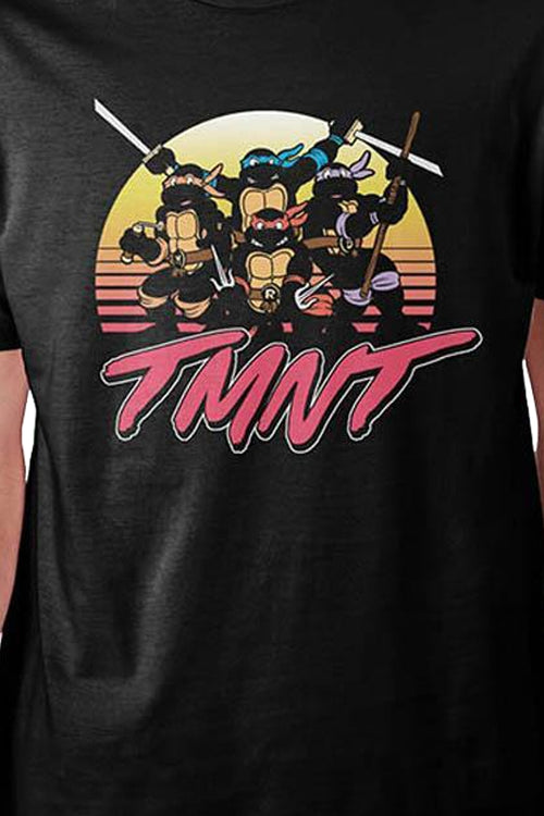 Sunset Teenage Mutant Ninja Turtles T-Shirtmain product image