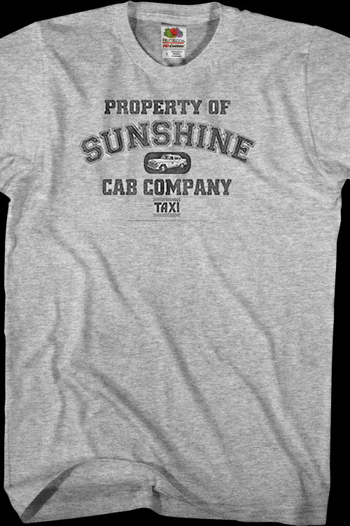 Sunshine Cab Taxi T-Shirtmain product image