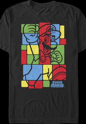 Super Mario Blocks Nintendo T-Shirt